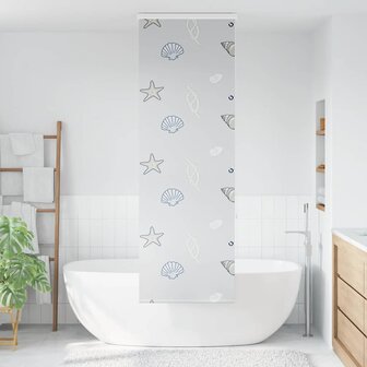 Doucherolgordijn met cassette 60x240 cm stofbreedte 56 cm 2