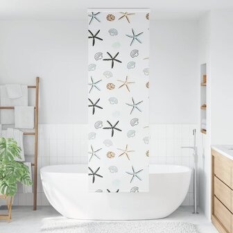 Doucherolgordijn met cassette 70x240 cm stofbreedte 66 cm 2