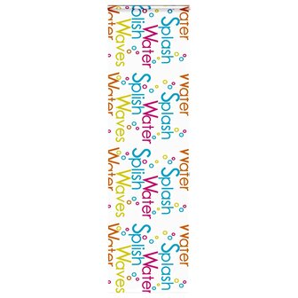 Doucherolgordijn met cassette 60x240 cm stofbreedte 56 cm 1
