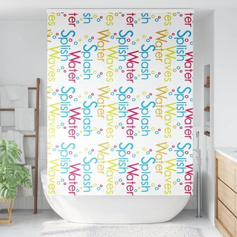 Doucherolgordijn met cassette 150x240 cm stofbreedte 146 cm 2