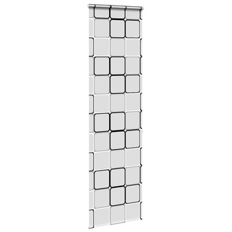 Doucherolgordijn met cassette 70x240 cm stofbreedte 66 cm 3