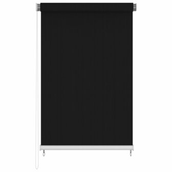 Rolgordijn voor buiten 140x230 cm zwart 1