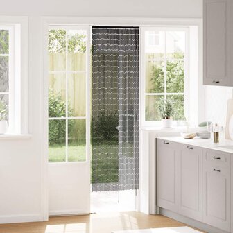 Insectengordijn 56x185 cm bamboe donkergrijs 2