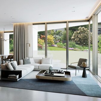 Raamfolie mat 0,9x5 m PVC grijs 7