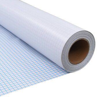 Raamfolie mat 0,9x20 m PVC grijs 2