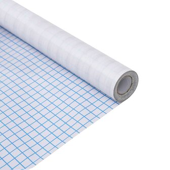 Raamfolie strepenpatroon mat 0,9x50 m PVC 2