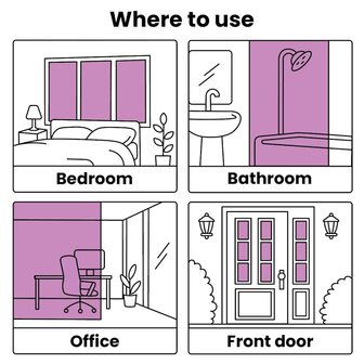 Raamfolies mat PVC grijs 7