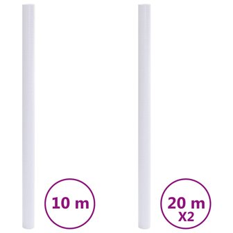 Raamfolies mat PVC transparantgrijs 2