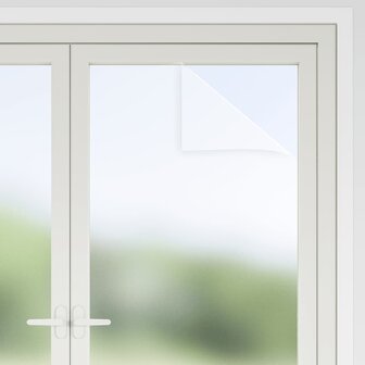 Raamfolies mat PVC wit 4