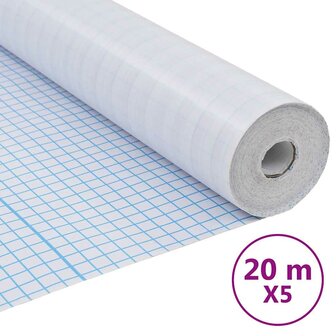 Raamfolies strepenpatroon mat PVC 9