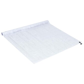 Raamfolies 2 st mat bamboepatroon PVC 5