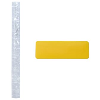 Raamfolies 2 st mat bloemenpatroon PVC 7