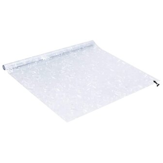 Raamfolies 2 st mat bloemenpatroon PVC 5