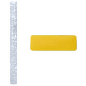 Raamfolies 2 st mat bloemenpatroon PVC 7