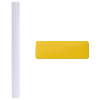 Zelfklevende Raamfolie Frosted Grijs 90 x 500 cm PVC 8