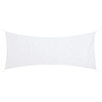 Camouflagenet met opbergzak 312x140 cm wit 1