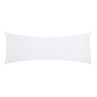 Camouflagenet met opbergzak 519x142 cm wit 1