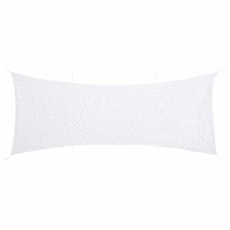 Camouflagenet met opbergzak 721x294 cm wit 1