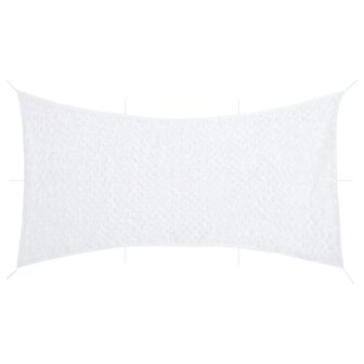 Camouflagenet met opbergzak 600x414 cm wit 1