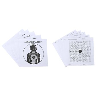 Airsoft Doel Zwart 19 x 26 x 25 cm Kunststof 9