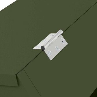 Konijnen voerbak Olijf Groen 64,5 x 25,5 x 45,5 cm 9