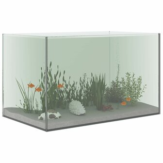Aquarium met opslag Doorzichtig 50 x 30 x 30 cm Glas 3