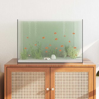Aquarium met opslag Doorzichtig 60 x 35 x 40 cm Glas 1