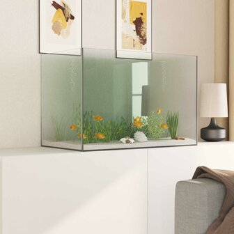 Aquarium met opslag Doorzichtig 60 x 35 x 40 cm Glas 4
