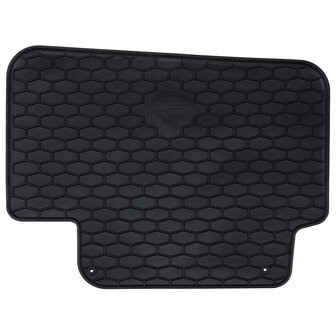 Automat 4 pcs Zwart geschikt voor Hyundai i30 2017 Rubber 4