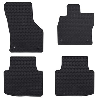 Automat 4 pcs Zwart Rubber 1