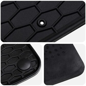 Automat 4 pcs Zwart geschikt voor MERCEDES a 2018- Rubber 6