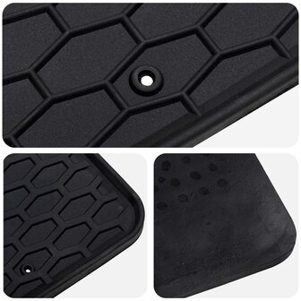 Automat 4 pcs Zwart Geschikt voor HYUNDAI i20 2014-2019 6