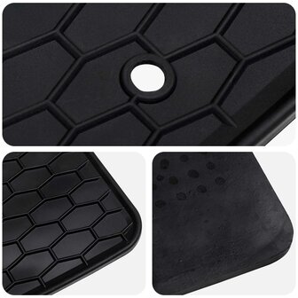 Automat 3 pcs Zwart Rubber 5
