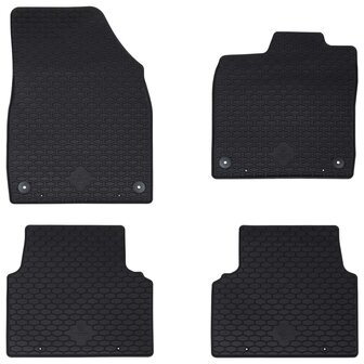 Automat 4 pcs Zwart geschikt voor VW ID.3 2019- Rubber 1