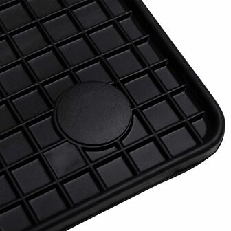 Automat 4 pcs Zwart Rubber 6