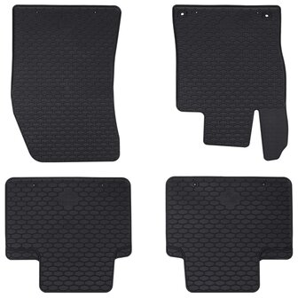 Automat 4 pcs Zwart geschikt voor 308 SW 2021- Rubber 1