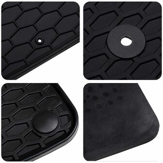 Automat 4 pcs Zwart geschikt voor Ford Focus 2018- 4D Aft. 6