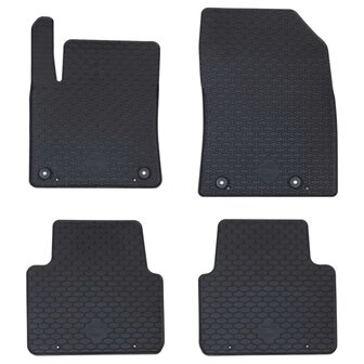 Automat 4 pcs Zwart Rubber 1