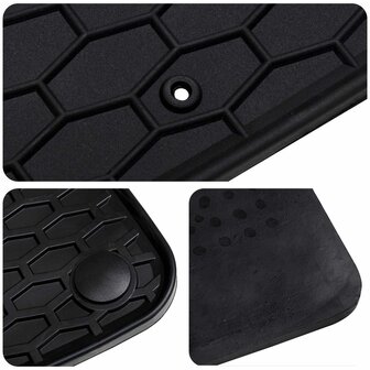 Automat 4 pcs Zwart geschikt voor GLC 2016-2022 Rubber 6