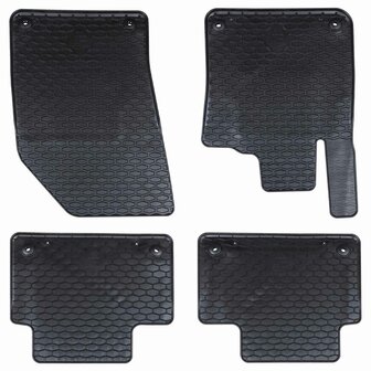 Automat 4 pcs Zwart Rubber 1