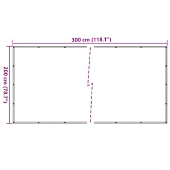 Aanhangwagennet 2x3 m HDPE groen 7