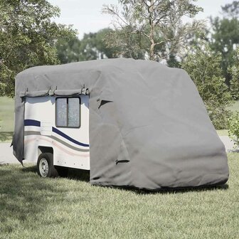 Camperhoezen 570x235x275 cm vliesvlies grijs 1
