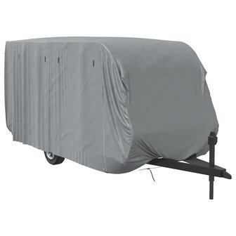 Caravanhoes 610x250x220 cm vliesvlies grijs 4