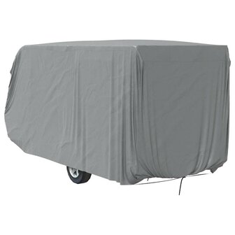 Caravanhoes 610x250x220 cm vliesvlies grijs 8