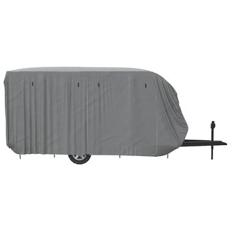 Caravanhoes 670x250x220 cm vliesvlies grijs 7