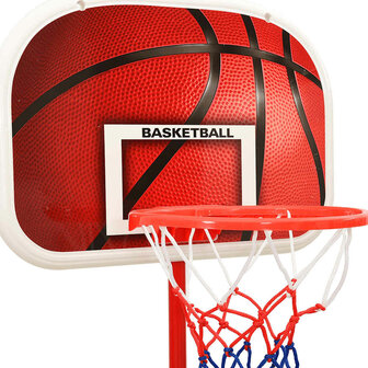 Kinderbasketbalset verstelbaar 160 cm 6