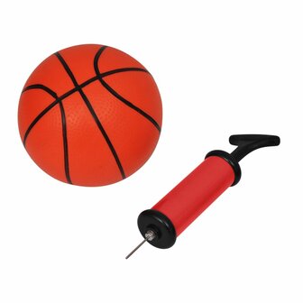 Mini-basketbalset met bal en pomp 7