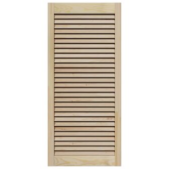 Kastdeur 2 pcs Naturel 49,5 x 2,1 x 110 cm Massief grenenhout 7