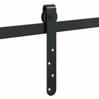 Ophangset voor schuifdeur 91 cm koolstofstaal 9