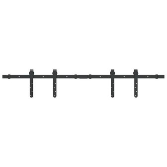 Ophangset voor schuifdeur 122 cm koolstofstaal 2